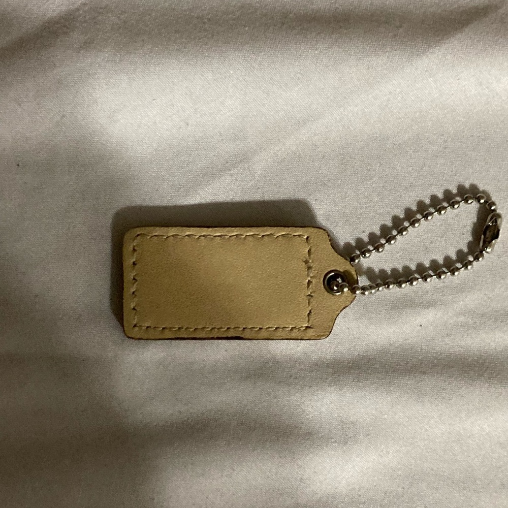 Coach Leather Purse Hang Tag - Picture 2 of 2